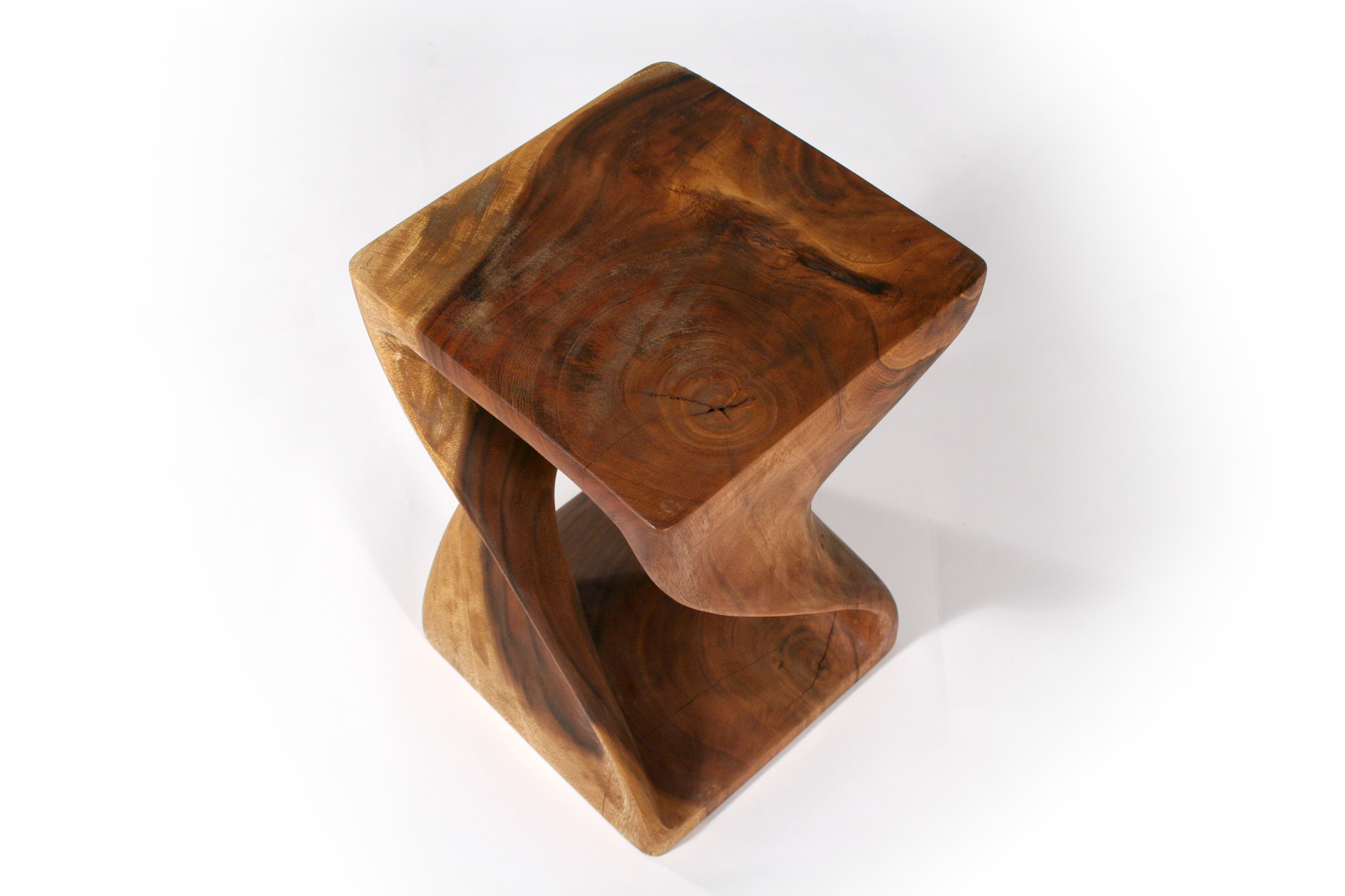 eco- friendly wood end table