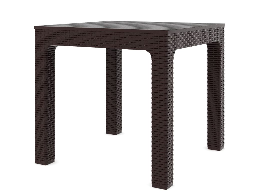 Outdoor all weather square pato table