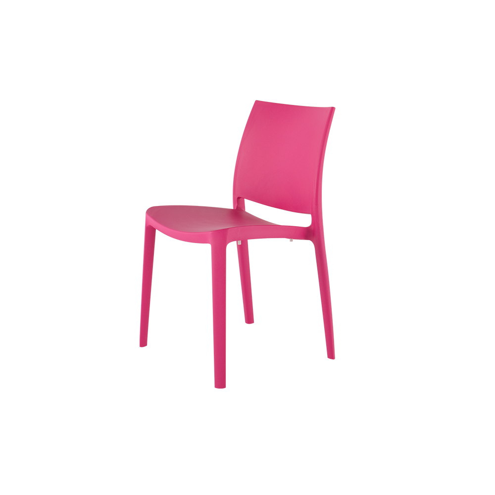 Sensilla all weather pink outdoor patio chair i