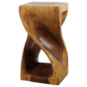Twist 18" all wood end table