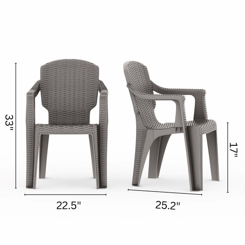 Dimensions of patio chair